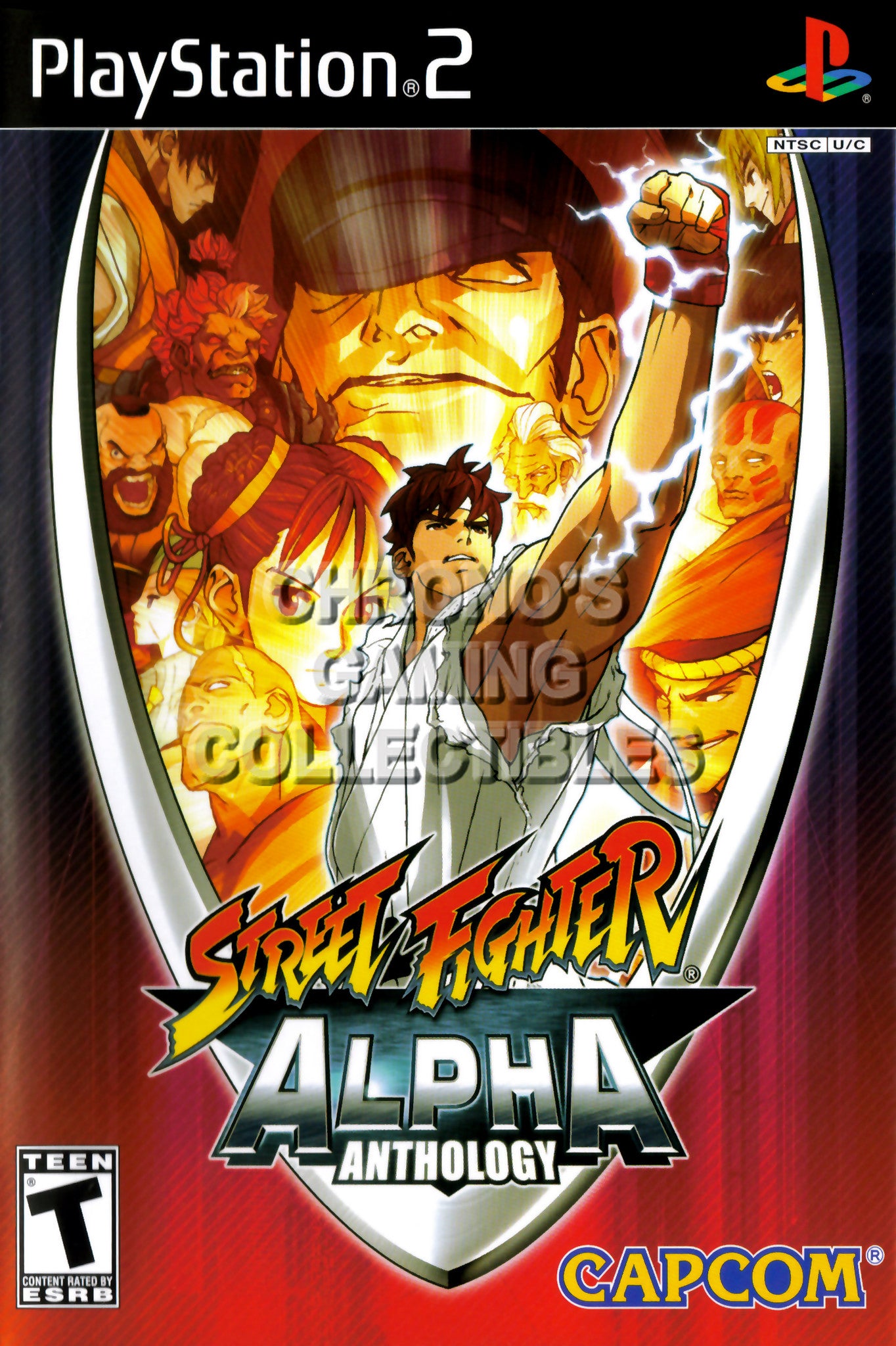 street fighter alpha 2 poster