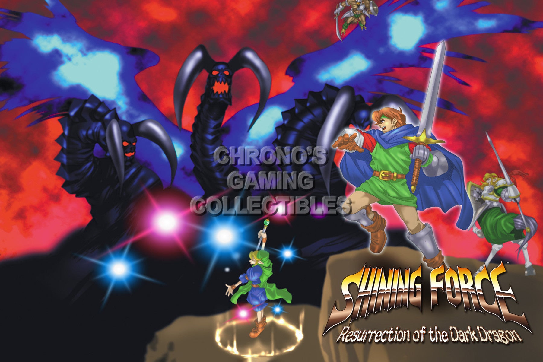 Shining Force Video Games Poster Cgcposters