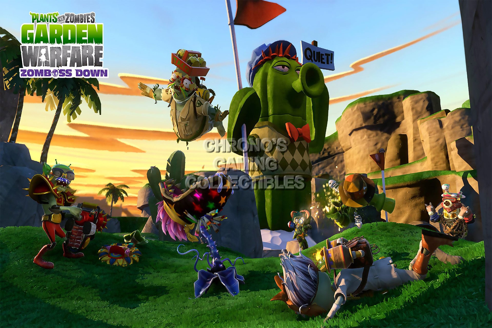 Plants Vs Zombies Garden Warfare Video Games Poster Cgcposters