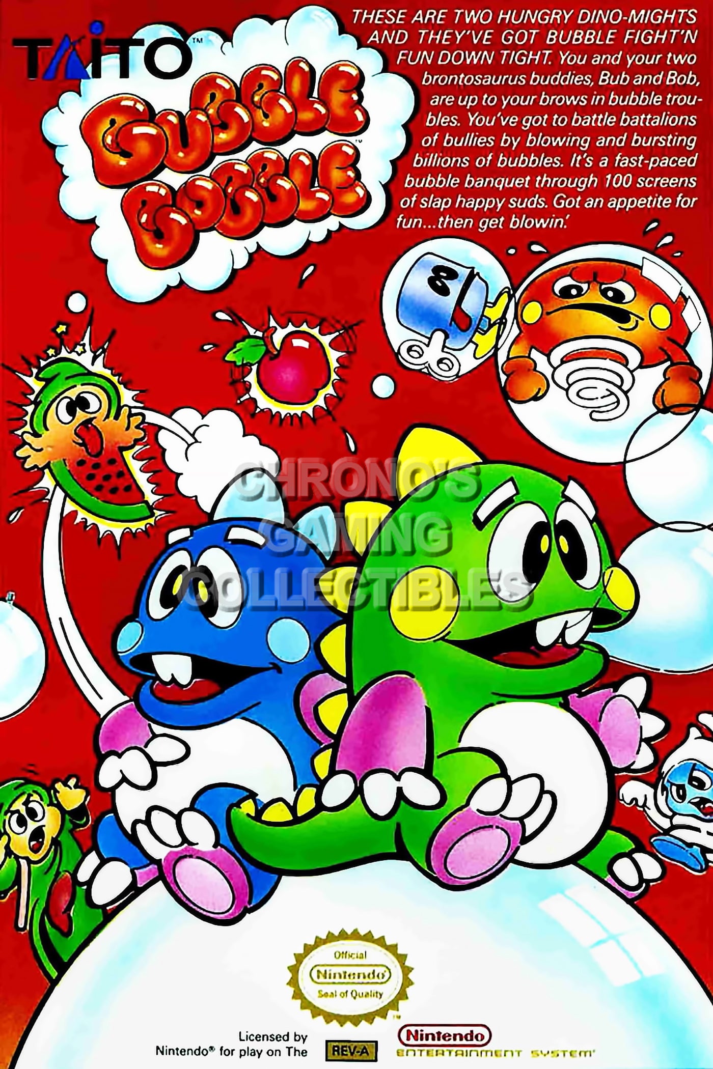 bubble bobble art