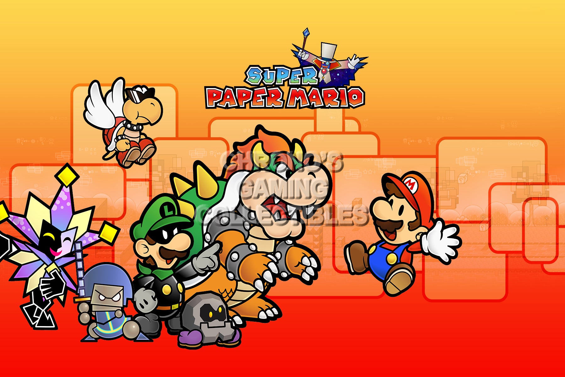 super paper mario nintendo wii