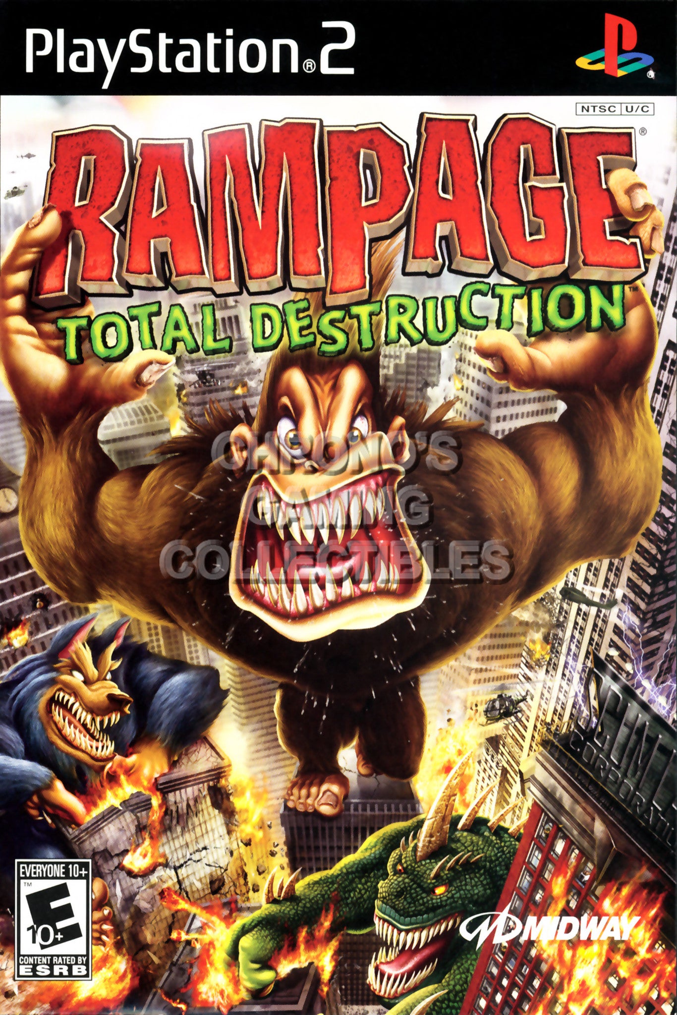 rampage game ps2