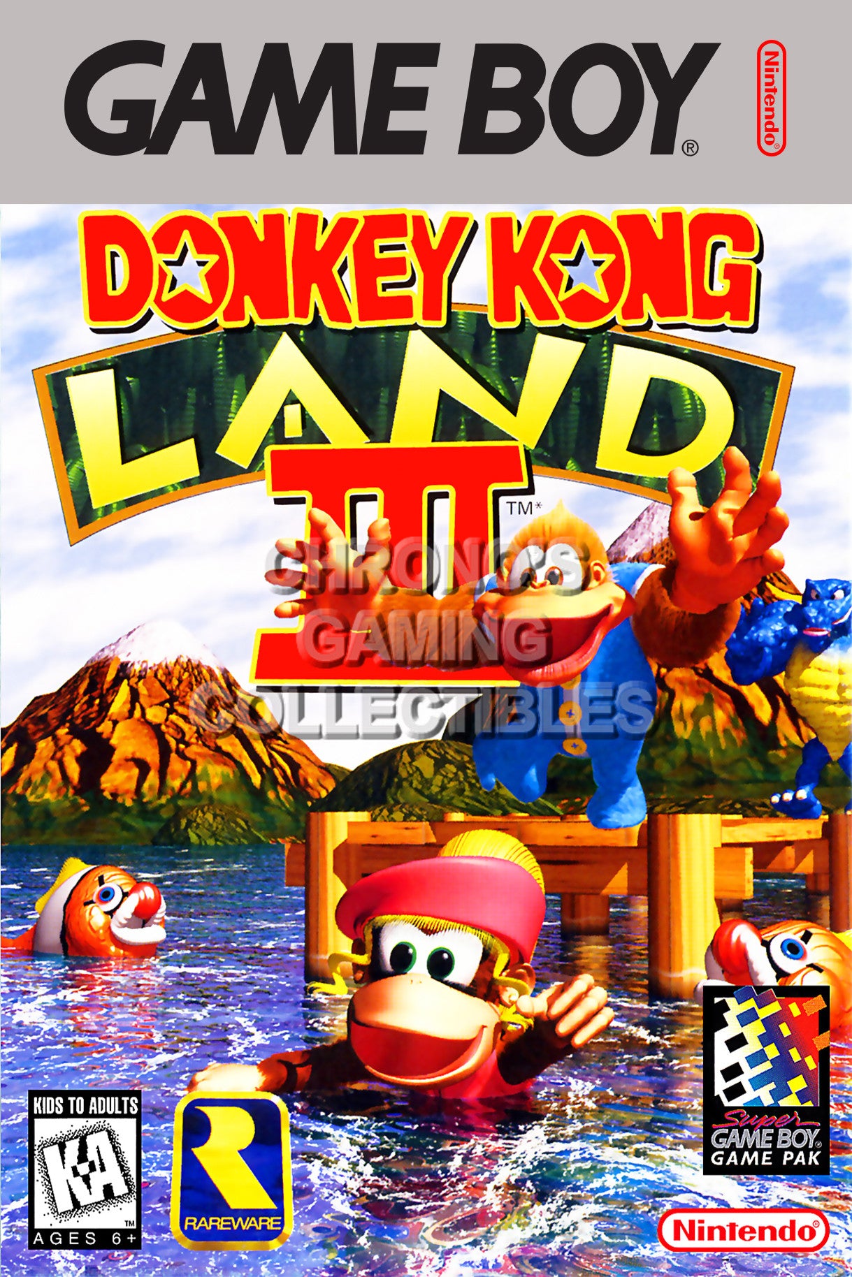 donkey kong land 3 gameboy