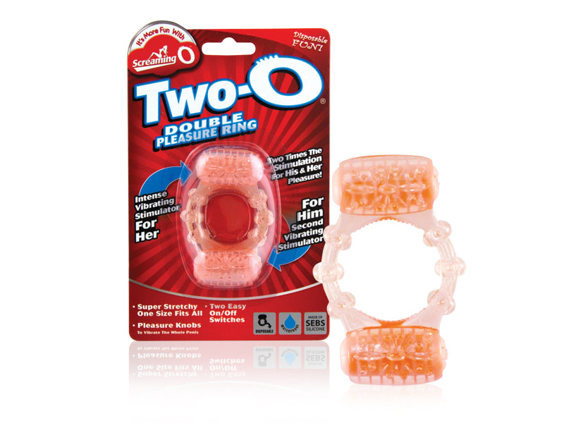 4B Skooch Vibrating Silicone Cock Ring By Screaming O - Grape