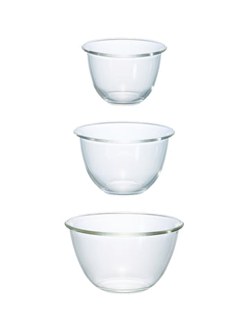 Hario Japanese Nesting Prep Bowls Hario (Set of 4), Microwave-Safe