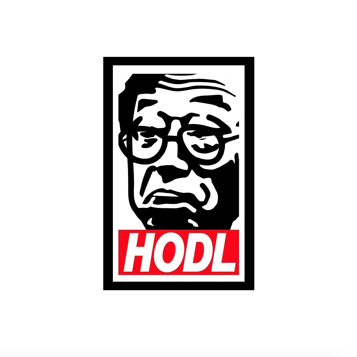 Hodl Satoshi Nakamoto Bitcoin Meme Postcard Megaxstorecom