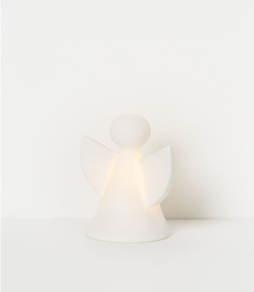 Capella LED Porcelain Angel Small