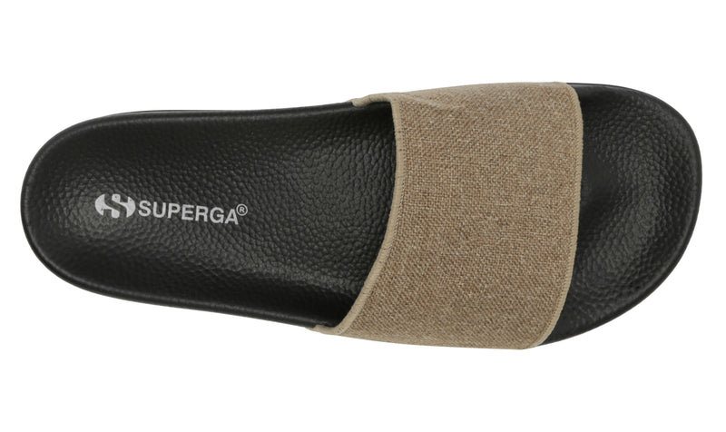 Buy > superga linen slides > in stock