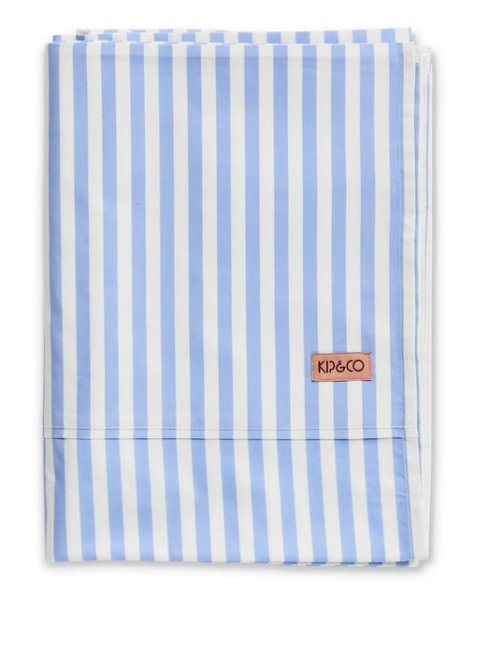 Kip & Co Seaside Stripe Flat Sheet King Single