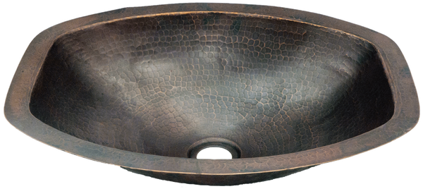 Hammered Oval Flat Sides – Sognare Tile & Stone / Sognare Kitchen & Bath