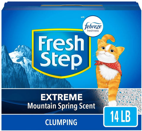 Fresh Step Scented Litter with The Power of Febreze