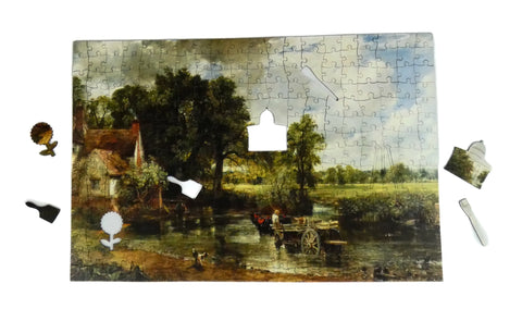 The Hay wain wooden jigsaw puzzle