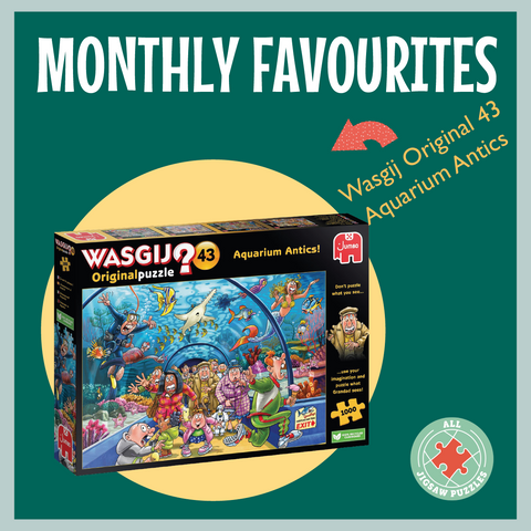 WASGIJ Aquarium antics 1000 Piece Jigsaw Puzzle