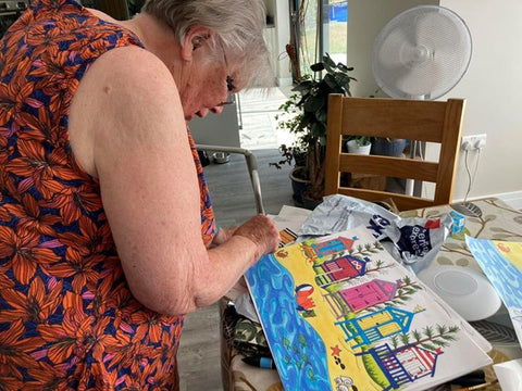 Sylvia Reviewing Puzzle Samples