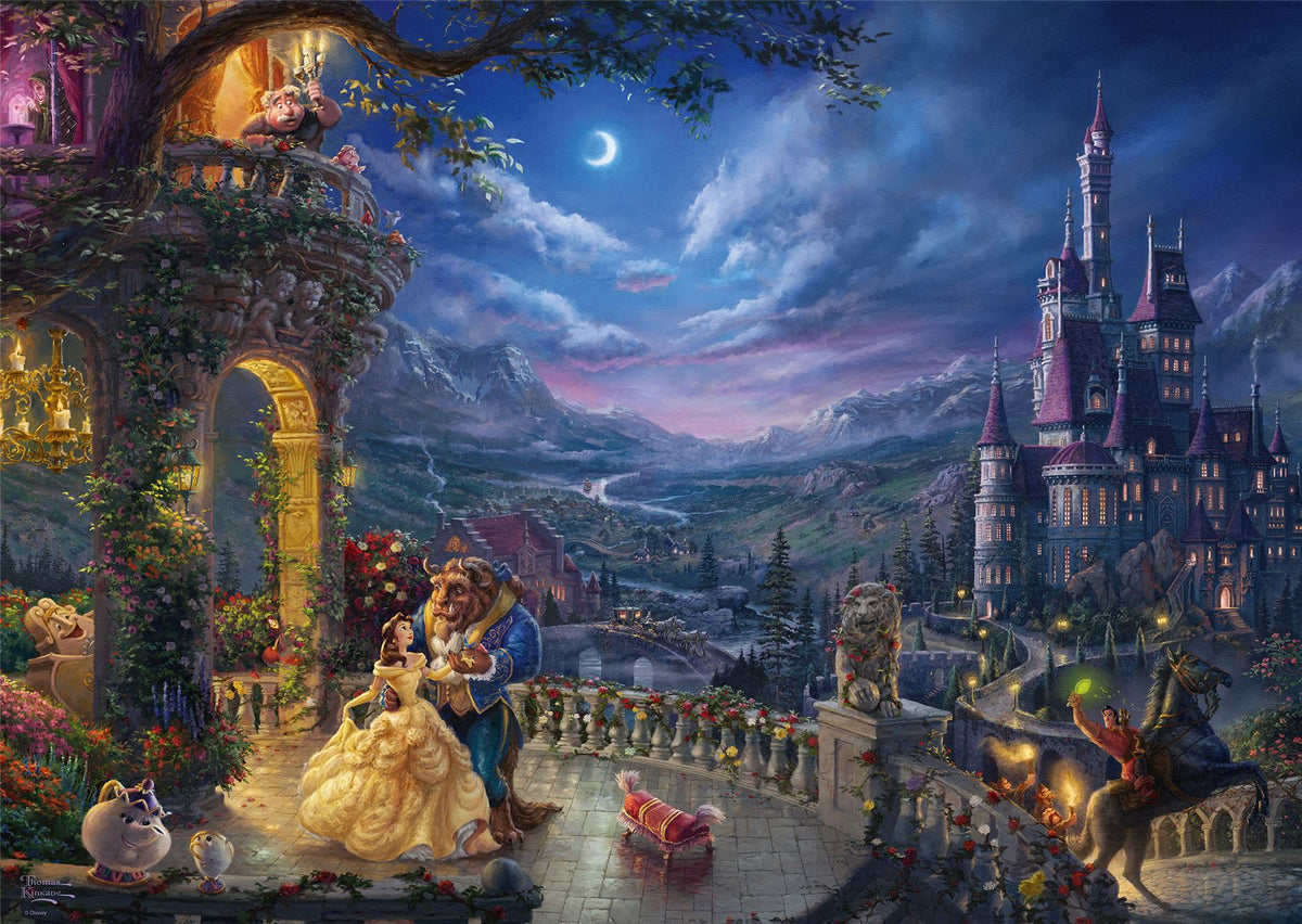 Thomas Kinkade - Disney Beauty & the Beast 1000 Pieces
