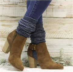 alpine socks high boot women with booties