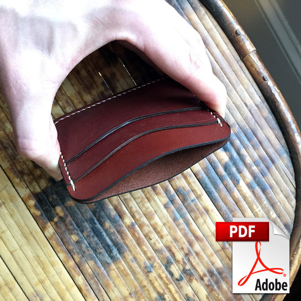5 Pocket Card Wallet PDF Template Set – MAKESUPPLY