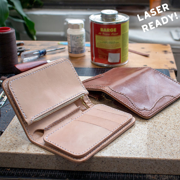 Leather Mid-Wallet (Laser Ready Files) – MAKESUPPLY