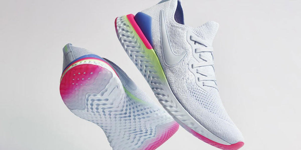 nike running knit shoes
