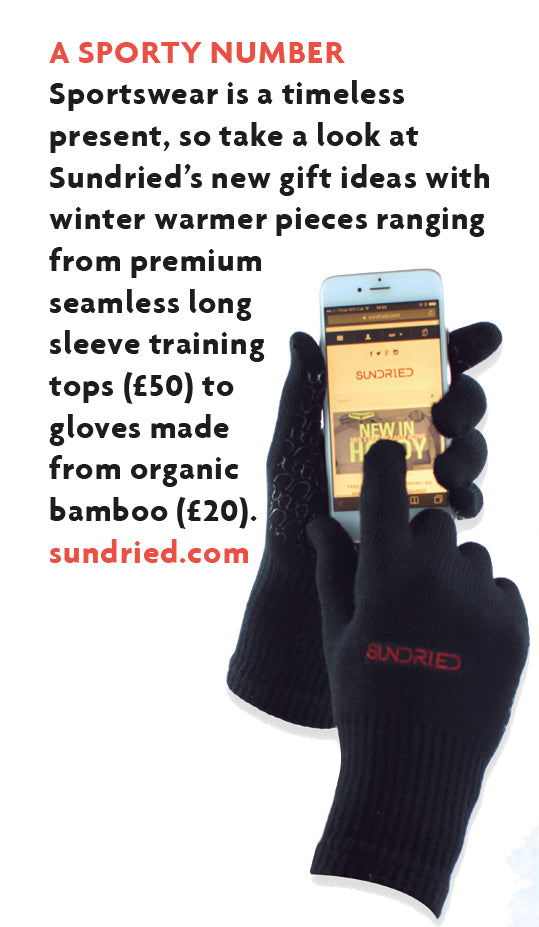 Touchscreen Gloves featured in Kindred Spirit Mag