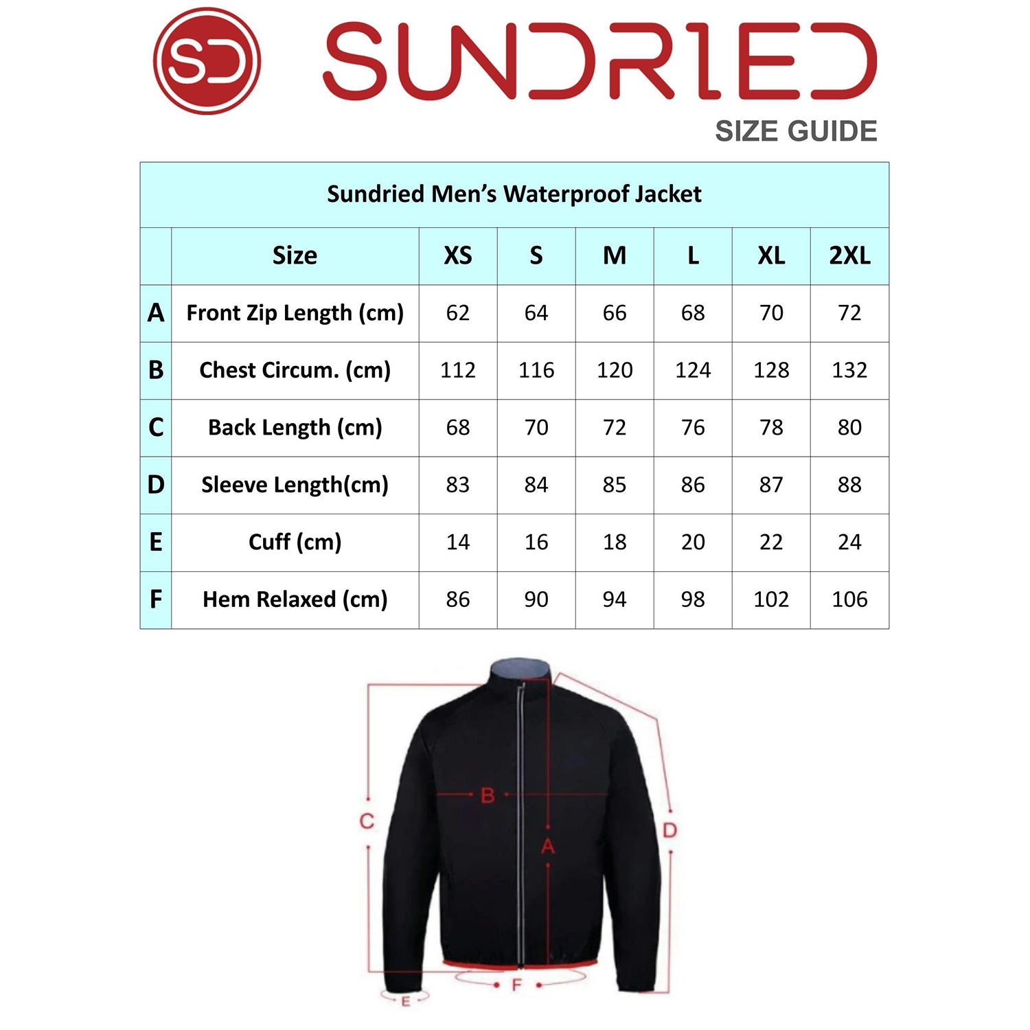 Sundried Grande Casse V3 Men's Waterproof Jacket