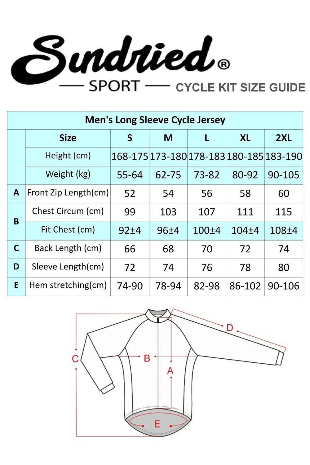 Sundried-Sport-Size-Guide