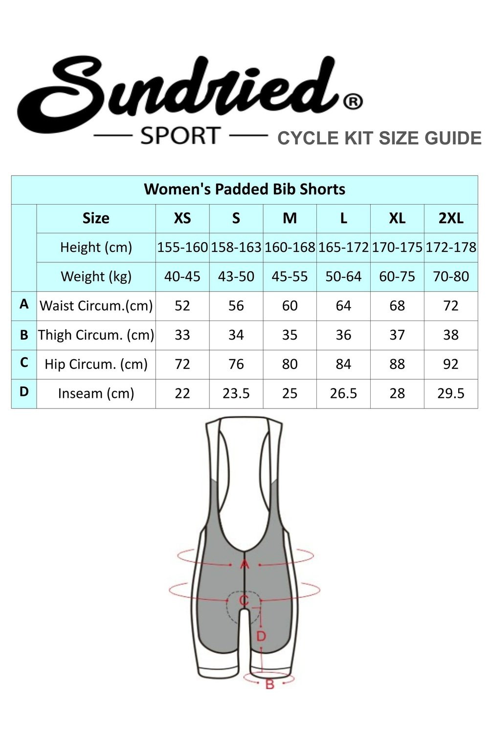 Sunried-Sport-Size-Guide