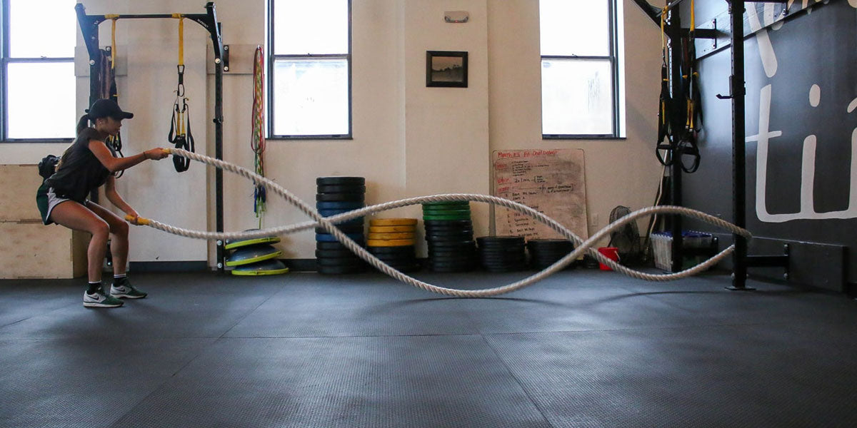 45 Epic Battle Ropes Exercises You MUST Try - Renton Gym 