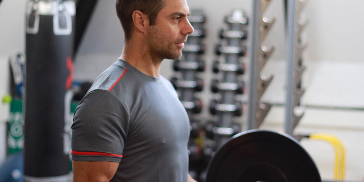 Men Gym Workout Workout T Shirts Sport Vest Gym Clothes Men Stretch T-shirt  Slim Fit Shirts
