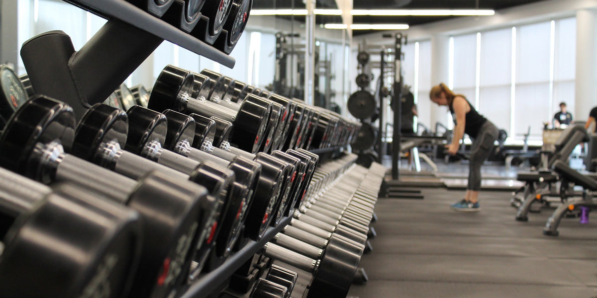 allenamento in palestra allenamento forza pesi liberi