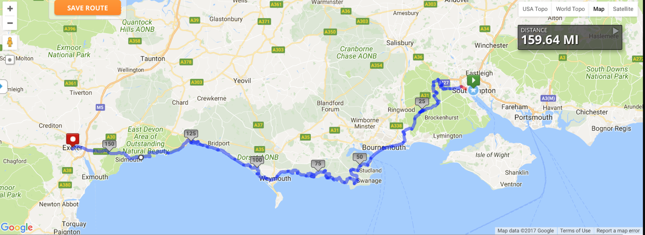 Route Google Maps Sundried Planning Marathon Trek Hiking
