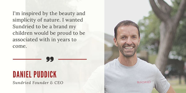 Sundried Founder Daniel Puddick