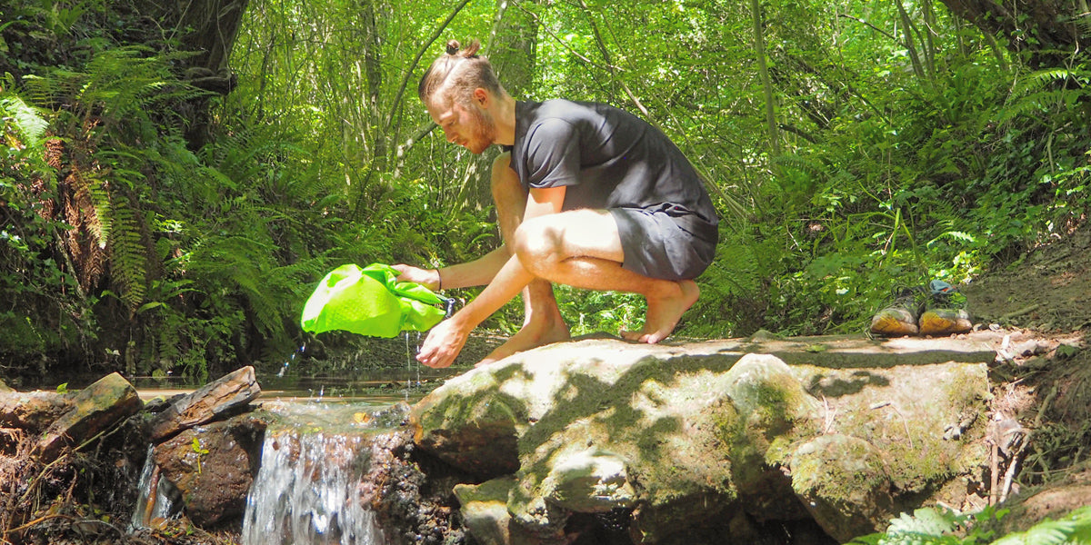 Washing Clothes River Natural Eco