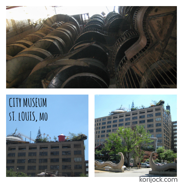City Museum and its 10 story slide