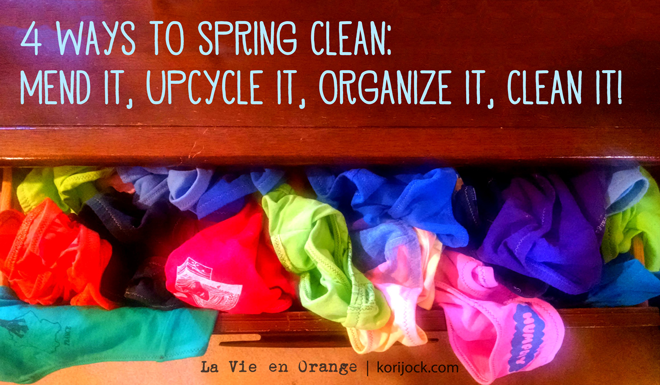 4 ways to make spring cleaning awesome | La Vie en Orange