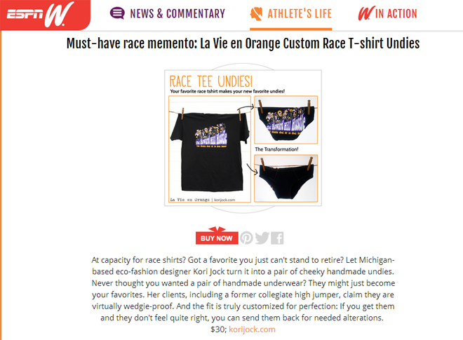 espnW loves our Upitees! | La Vie en Orange