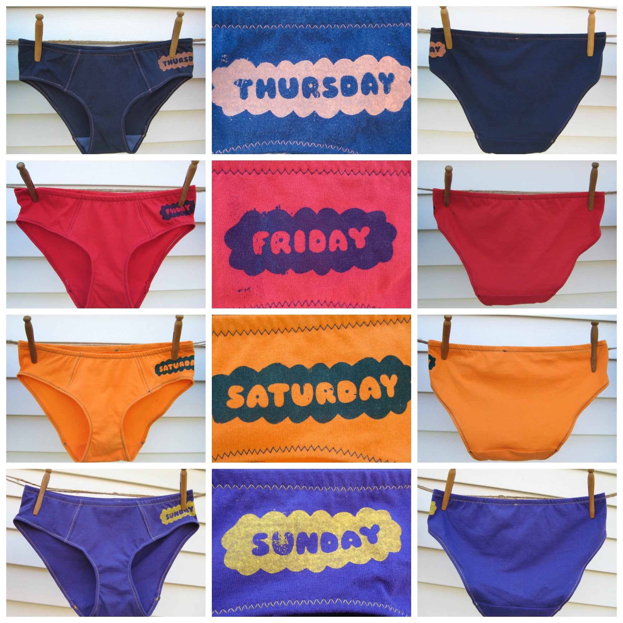 Days Of The Week Underwear