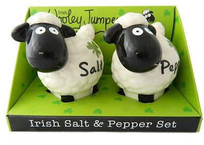 irish salt and pepper shakers