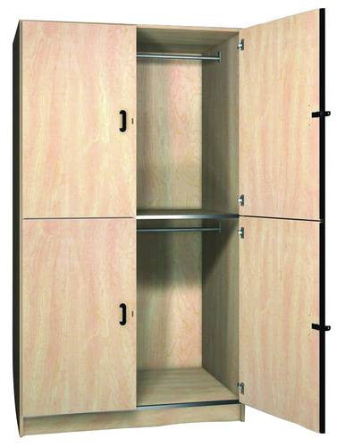 Music Band Uniform Storage Cabinet With Solid Melamine Doors 2