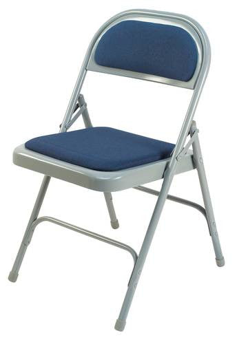 Extra Strong Folding Chair 1 Padded Seat 1 2 Padded Back