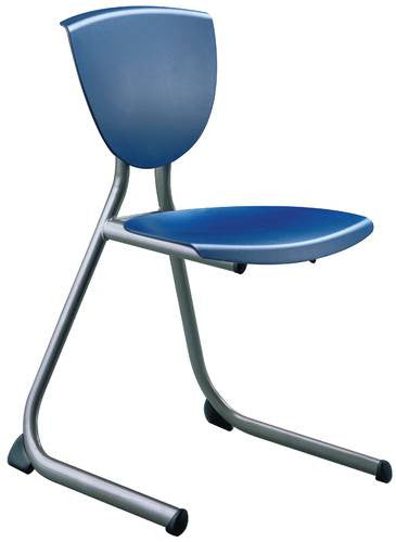 Intellect Classroom Stacking Chairs 18 H Silver Metallic