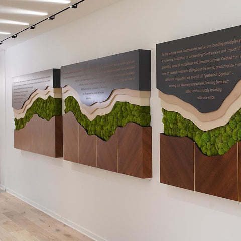 Biophilic Art by Susie Frazier for Squire Patton Boggs