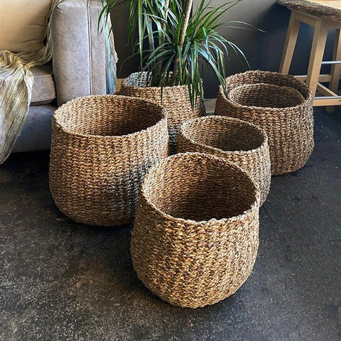 Woven Seagrass Baskets