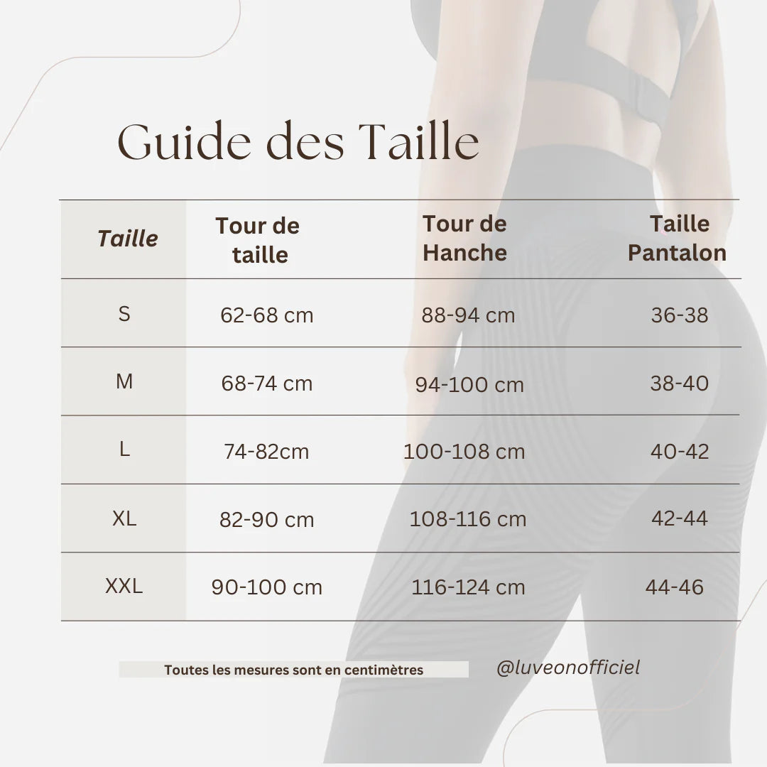 Guide des tailles