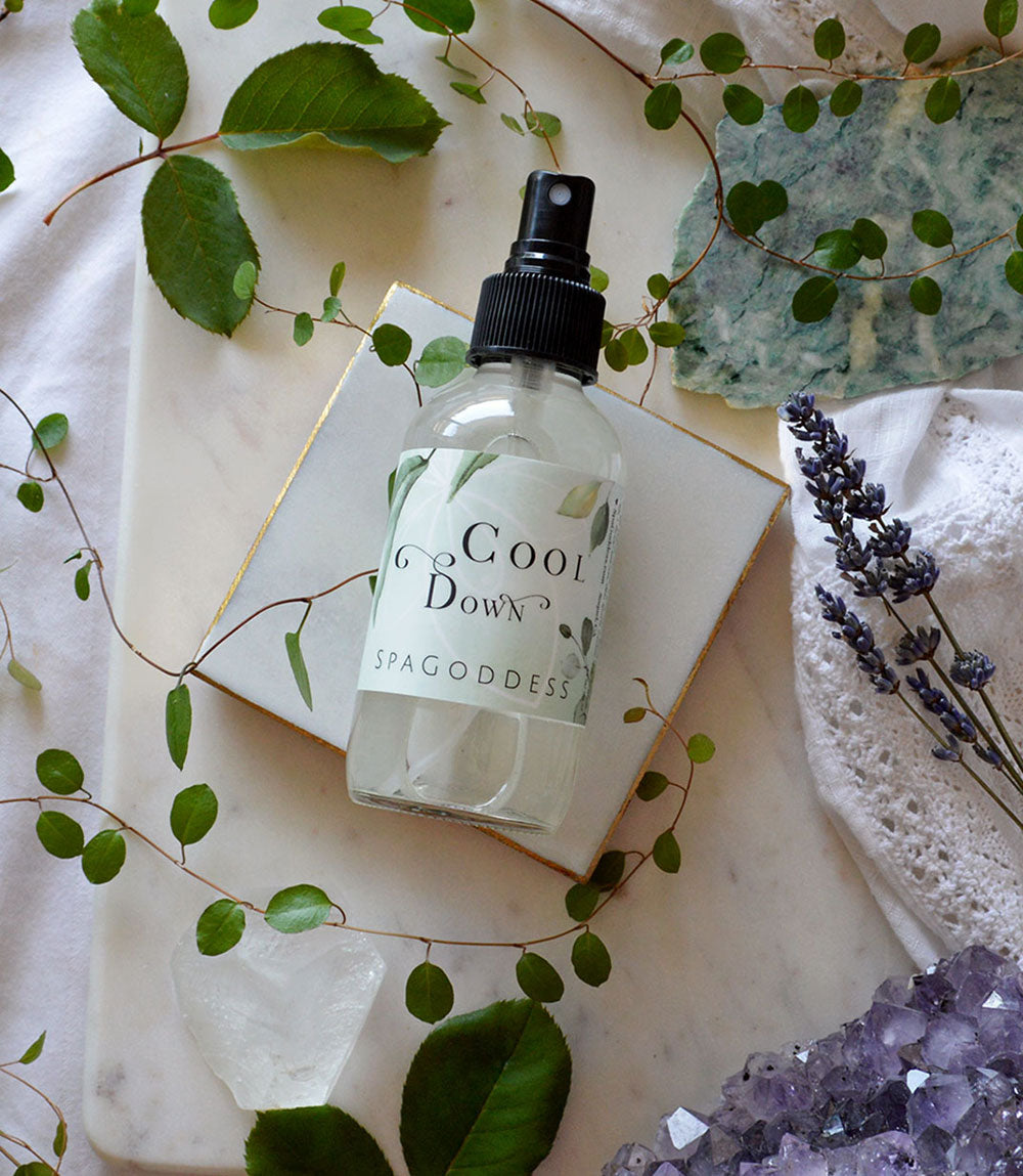 COOL DOWN BOTANICAL ALCHEMY SKIN COOLING MIST by SpaGoddess Apothecary