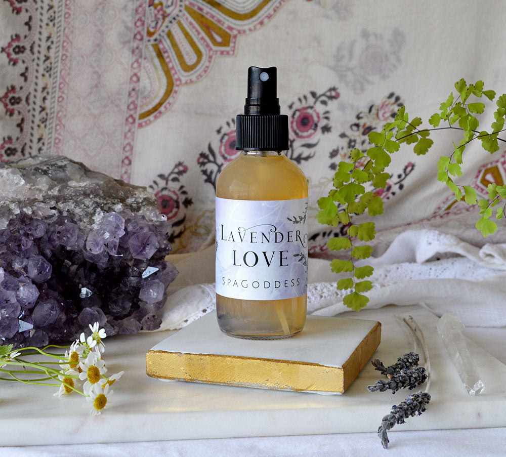 LAVENDER LOVE BALANCING ALCHEMY MIST by SpaGoddess Apothecary