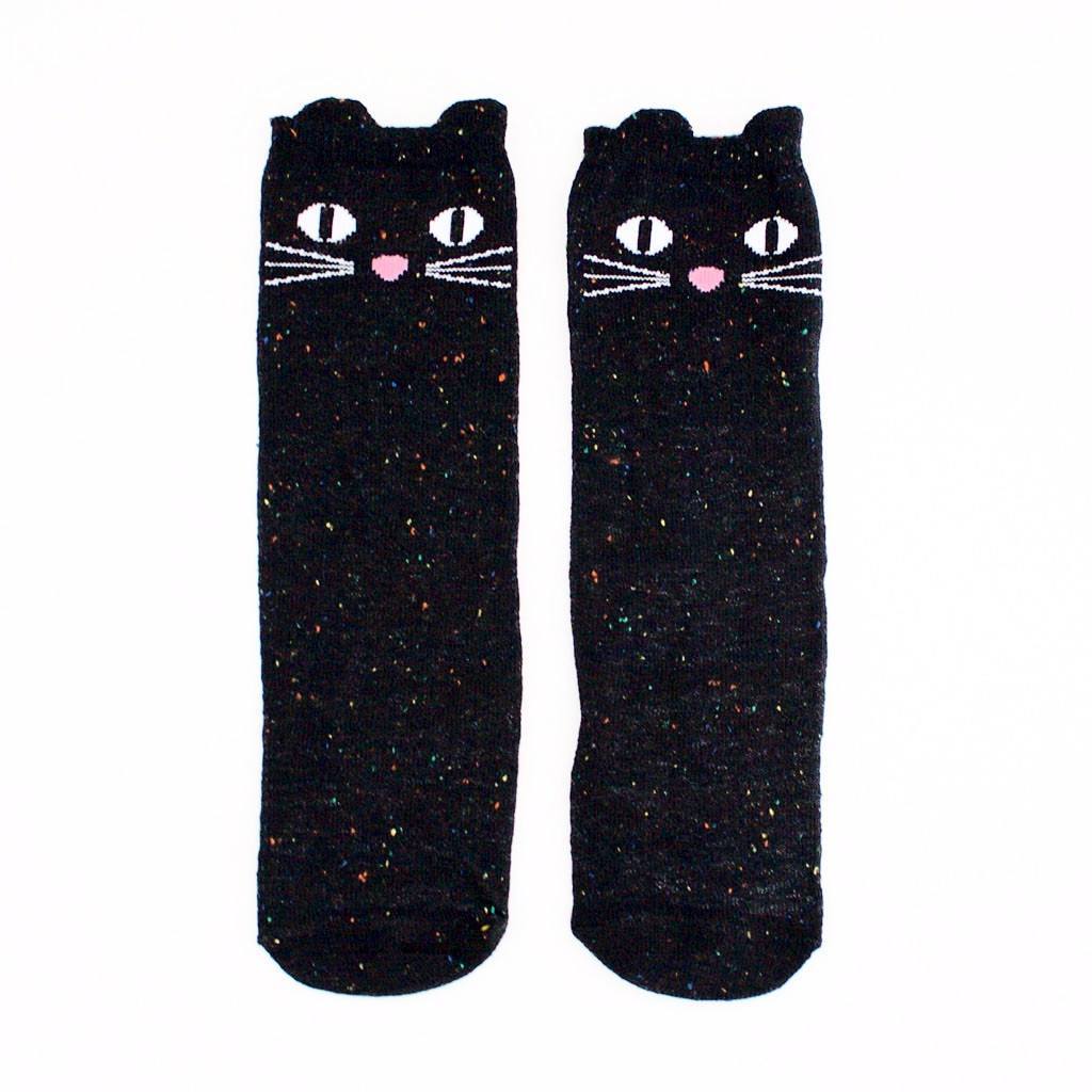 toddler black knee high socks