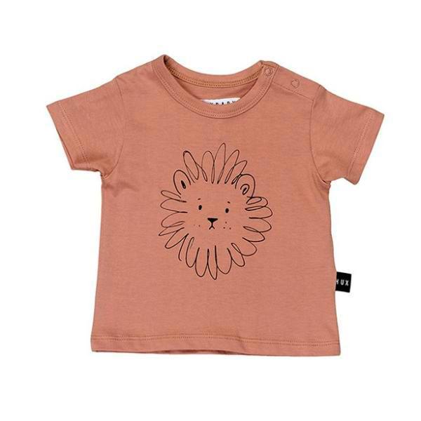 Huxbaby Lion Box T-shirt for baby and Kids