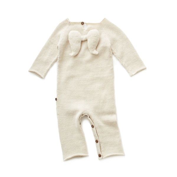 Shop Oeuf New York Baby Alpaca White Angel Jumper for Infants