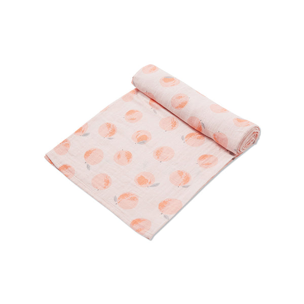 peach swaddle